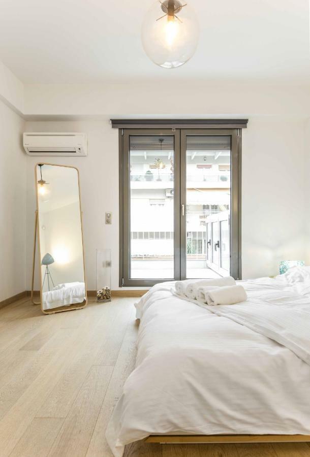 Stylish 3-Bedroom Apartment & Terrace Saloniki Zewnętrze zdjęcie
